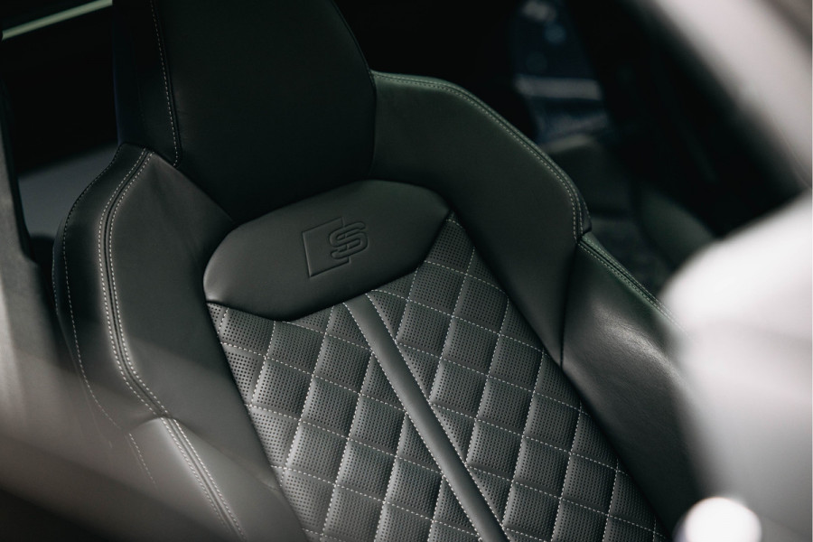 Audi Q7 55 TFSI quattro Pro Line S | Nardo | RS zetels | carbon inleg | Pano | B/O | Head-Up |