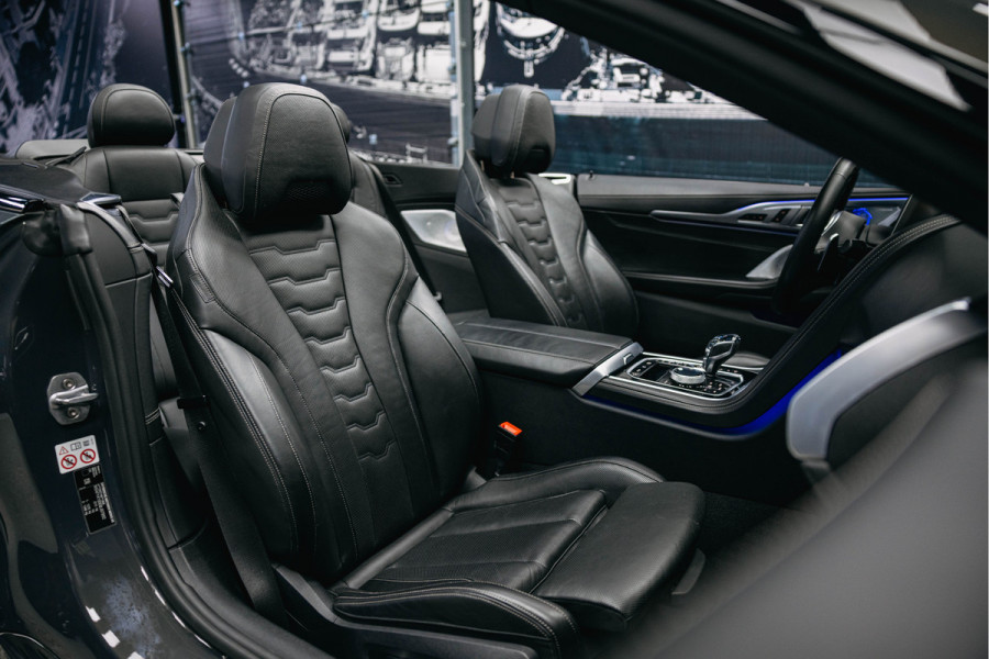 BMW 8 Serie M850i xDrive High Executive | Cabrio | Head-Up | 360 Camera | Bowers & Wilkins | Stuurverwarming |