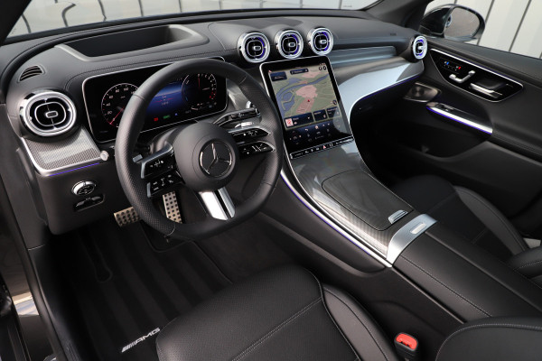 Mercedes-Benz GLC 400e AMG 4-Matic | 381PK | Head-up | Massage | Burmester | Sfeerverlichting | Digital-light | Stoelventilatie | Memory | Air-bal