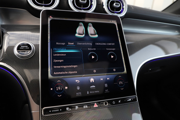 Mercedes-Benz GLC 400e AMG 4-Matic | 381PK | Head-up | Massage | Burmester | Sfeerverlichting | Digital-light | Stoelventilatie | Memory | Air-bal