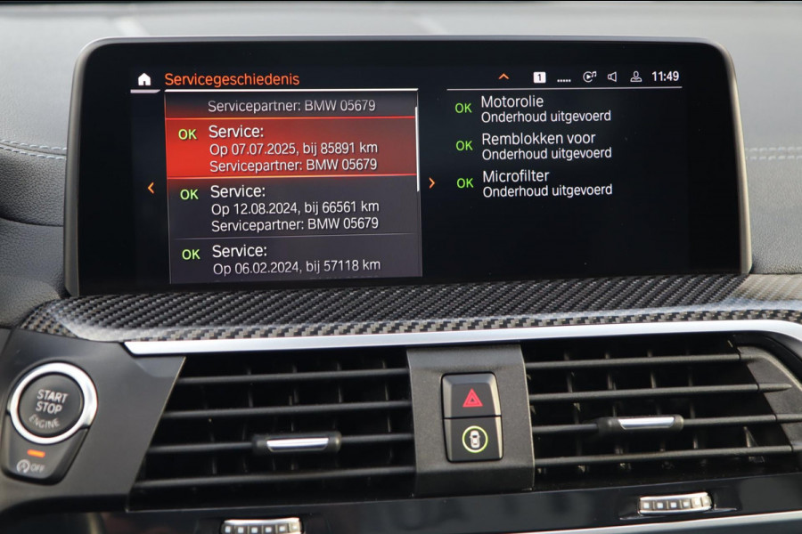 BMW X3 XDrive30i M Sport / PANODAK / HUD / MEMORY / DODEHOEK / KEYLESS