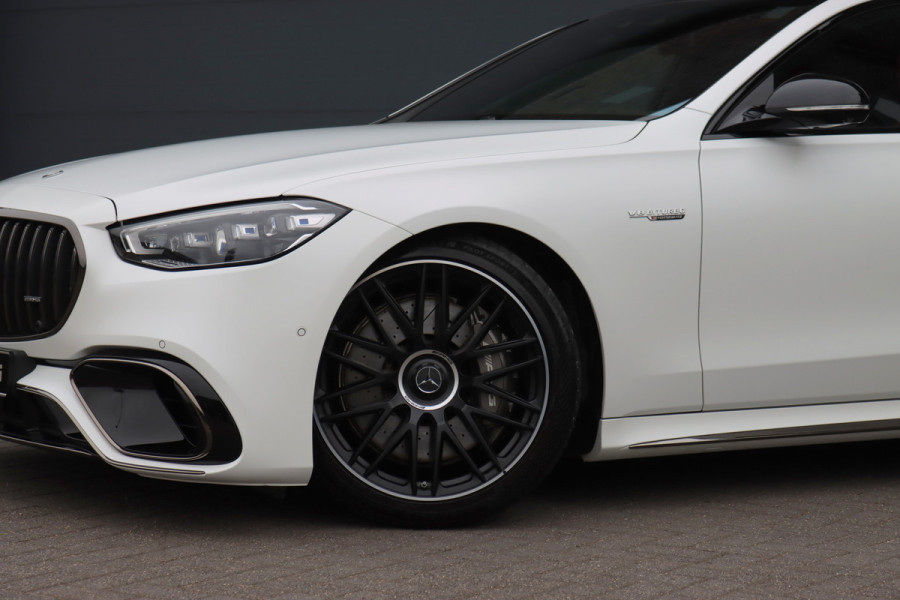 Mercedes-Benz S-Klasse AMG 63 S E Performance | 802pk | Carbon | Achterasbesturing | Distronic+ | Chauffeurspakket | Entertainment Achter | Stoelventilatie | Zonweringspakket | Vlakkenverwarming | Kuitmassage | Burmester High End 4D |