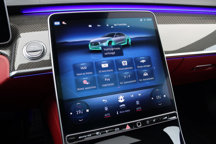 Mercedes-Benz S-Klasse AMG 63 S E Performance | 802pk | Carbon | Achterasbesturing | Distronic+ | Chauffeurspakket | Entertainment Achter | Stoelventilatie | Zonweringspakket | Vlakkenverwarming | Kuitmassage | Burmester High End 4D |