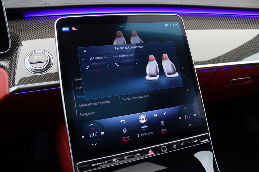Mercedes-Benz S-Klasse AMG 63 S E Performance | 802pk | Carbon | Achterasbesturing | Distronic+ | Chauffeurspakket | Entertainment Achter | Stoelventilatie | Zonweringspakket | Vlakkenverwarming | Kuitmassage | Burmester High End 4D |