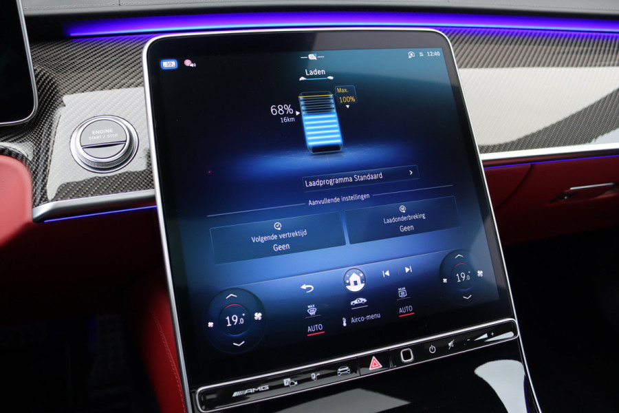 Mercedes-Benz S-Klasse AMG 63 S E Performance | 802pk | Carbon | Achterasbesturing | Distronic+ | Chauffeurspakket | Entertainment Achter | Stoelventilatie | Zonweringspakket | Vlakkenverwarming | Kuitmassage | Burmester High End 4D |