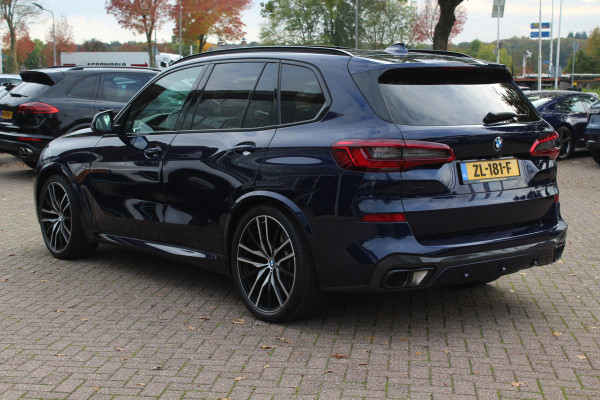 BMW X5 xDrive40i High Exe. M Sport / Panoramadak / 360Camera / Head-up / Achterasbesturing / Laser LED / Softclose / 22'' / Harman Kardon / Stoelventilatie / Stoelverwarming 4x / DAB / Dodehoek / ACC