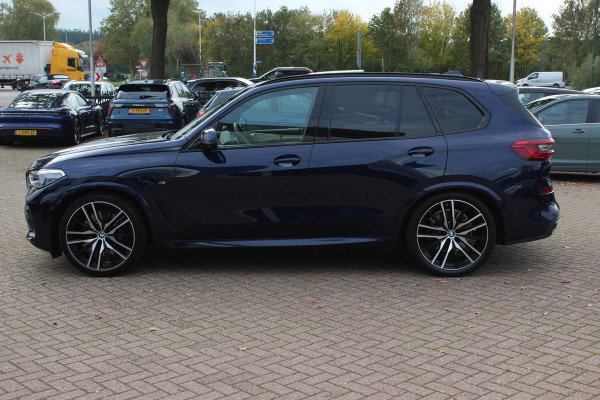 BMW X5 xDrive40i High Exe. M Sport / Panoramadak / 360Camera / Head-up / Achterasbesturing / Laser LED / Softclose / 22'' / Harman Kardon / Stoelventilatie / Stoelverwarming 4x / DAB / Dodehoek / ACC