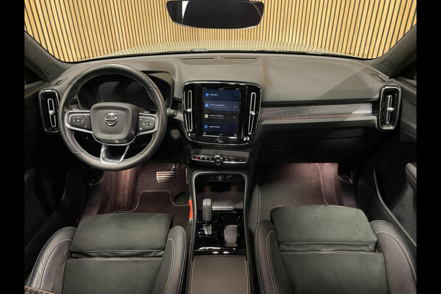Volvo XC40 Recharge P8 AWD R-Design|91% SOH|TREKHAAK|MEMORY|1/2 LEDER|ELEK.INTR+A-KLEP|ACC|STOEL+STUURVERW|CAMERA|CARPLAY/ANDROID|