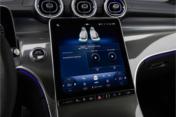 Mercedes-Benz GLC Coupé 300de 4MATIC AMG Line Alpingrau - Luchtvering