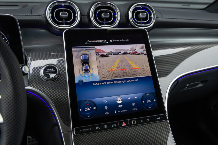 Mercedes-Benz GLC Coupé 300de 4MATIC AMG Line Alpingrau - Luchtvering