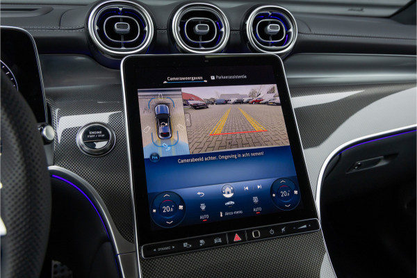 Mercedes-Benz GLC Coupé 300de 4MATIC AMG Line Alpingrau - Luchtvering