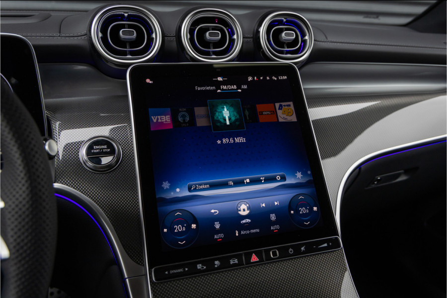 Mercedes-Benz GLC Coupé 300de 4MATIC AMG Line Alpingrau - Luchtvering