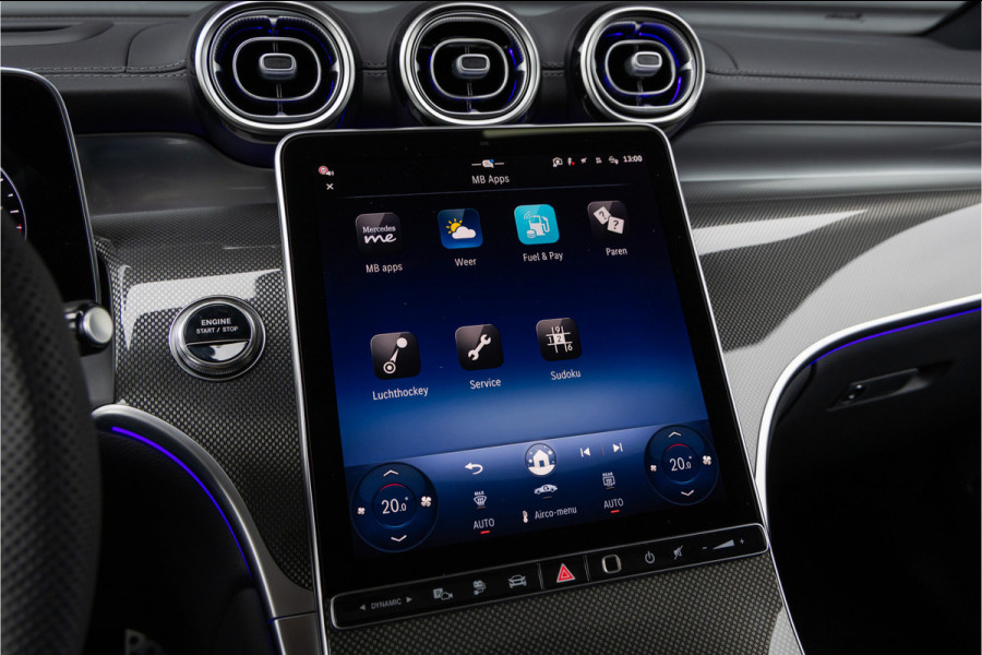 Mercedes-Benz GLC Coupé 300de 4MATIC AMG Line Alpingrau - Luchtvering