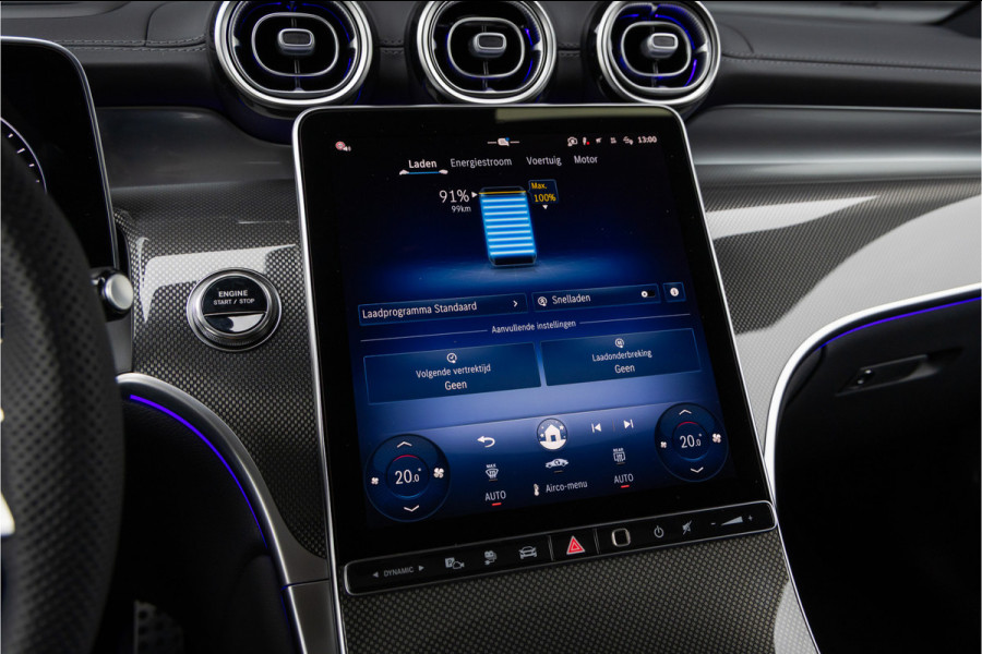 Mercedes-Benz GLC Coupé 300de 4MATIC AMG Line Alpingrau - Luchtvering