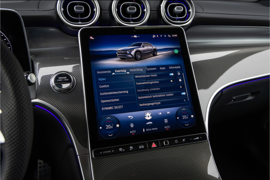 Mercedes-Benz GLC Coupé 300de 4MATIC AMG Line Alpingrau - Luchtvering