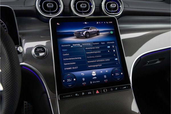 Mercedes-Benz GLC Coupé 300de 4MATIC AMG Line Alpingrau - Luchtvering