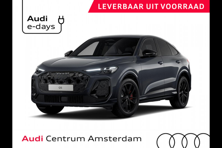 Audi Q5 Sportback S edition Competition e-hybrid 367 pk | Techniekpakket plus | Head-up display | Bang & Olufsen 3D | Glazen panoramadak |