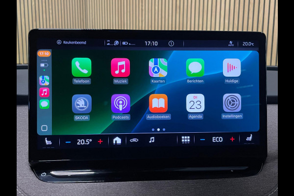 Škoda ENYAQ iV 60|ANDROID AUTO/APPLE CARPLAY|ACHTERUITRIJCAMERA|STOEL+STUURVERW.|NAVI|NL-AUTO|NAP|INCL.BTW|1e EIG.|