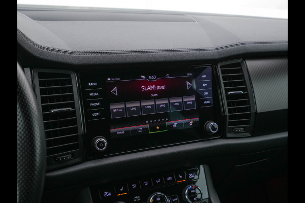 Škoda Kodiaq 1.5 TSI Sportline Business [ 7-Pers. ] (INCL-BTW) Aut. *LEATHER-MICROFIBRE | FULL-LED | ADAPTIVE-CRUISE | MEMORY-PACK | DIGI-COCKPIT | NAVI-FULLMAP | CAMERA | DAB+ | AMBIENT-LIGHT | KEYLESS | CARPLAY | PRIVACY-GLASS| TOWBAR | 20''