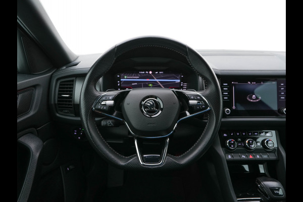 Škoda Kodiaq 1.5 TSI Sportline Business [ 7-Pers. ] (INCL-BTW) Aut. *LEATHER-MICROFIBRE | FULL-LED | ADAPTIVE-CRUISE | MEMORY-PACK | DIGI-COCKPIT | NAVI-FULLMAP | CAMERA | DAB+ | AMBIENT-LIGHT | KEYLESS | CARPLAY | PRIVACY-GLASS| TOWBAR | 20''