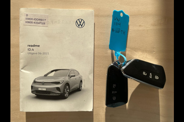 Volkswagen ID.4 Pro 77 kWh|96% SOH|GROTE ACCU|PANO|TREKHAAK|ACC|CAMERA|CARPLAY/ANDROID|STOELVERW|NAVI|NL-AUTO|NAP|1e EIG|INCL.BTW|