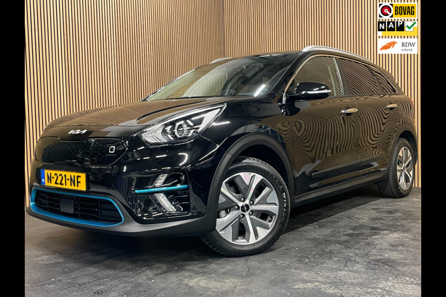 Kia e-Niro DynamicLine 64 kWh|100%SOH|NW LOGO|FACELIFT|3-FASE|LEDER|ACC|CARPLAY|CAMERA|STOEL+STUURVERW|IN. BTW|1e EIG|NL-AUTO|NAP|