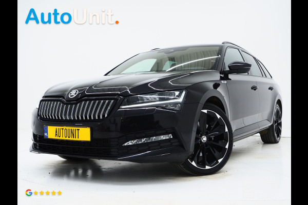 Škoda Superb Combi 1.4 TSI iV Sportline 218PK | Sportstoelen | Trekhaak | Camera | Memory | Sfeer | Keyless | Adaptive Cruise
