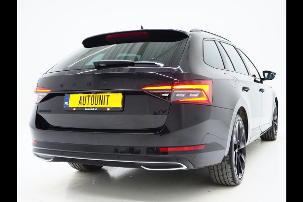 Škoda Superb Combi 1.4 TSI iV Sportline 218PK | Sportstoelen | Trekhaak | Camera | Memory | Sfeer | Keyless | Adaptive Cruise