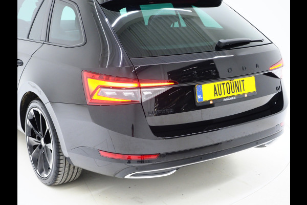 Škoda Superb Combi 1.4 TSI iV Sportline 218PK | Sportstoelen | Trekhaak | Camera | Memory | Sfeer | Keyless | Adaptive Cruise