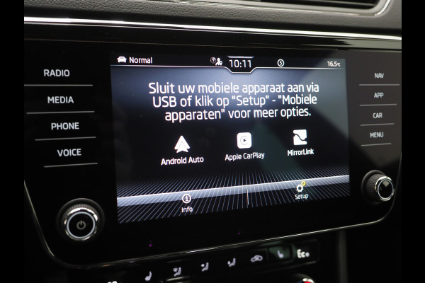 Škoda Superb Combi 1.4 TSI iV Sportline 218PK | Sportstoelen | Trekhaak | Camera | Memory | Sfeer | Keyless | Adaptive Cruise