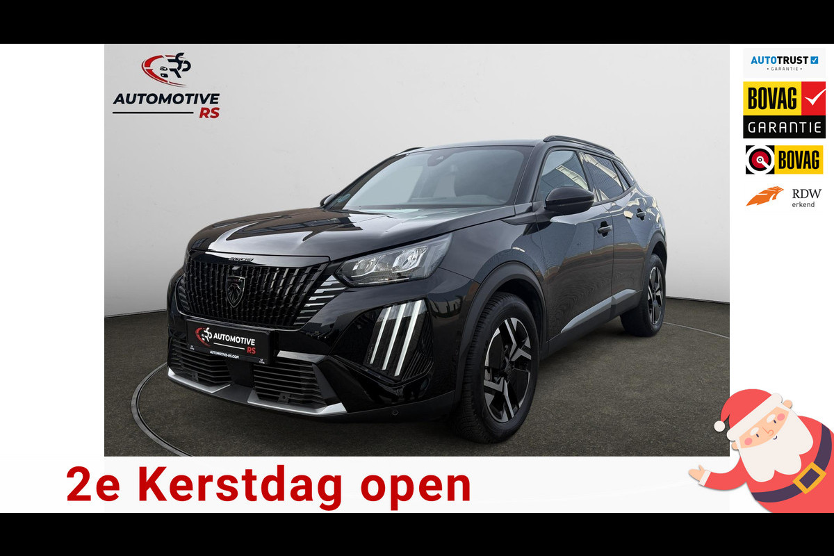 Peugeot 2008 1.2 PureTech Allure 145pk Aut.Navi Pano 360° dodehoek Camera ACC Carbon Apple Carplay & Android Auto Virtual Cockpit