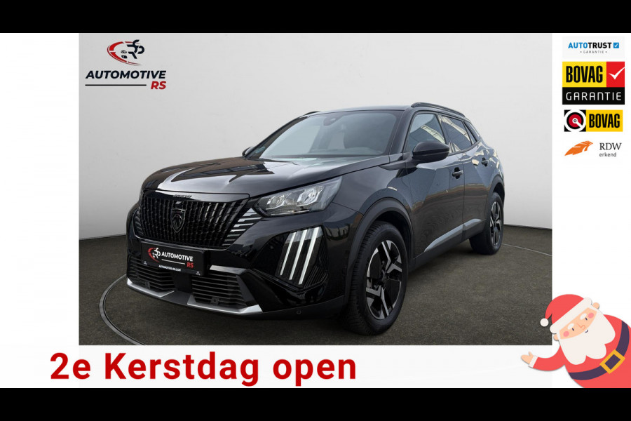 Peugeot 2008 1.2 PureTech Allure 145pk Aut.Navi Pano 360° dodehoek Camera ACC Carbon Apple Carplay & Android Auto Virtual Cockpit