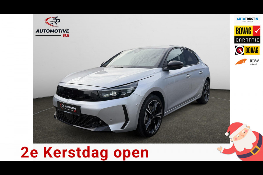 Opel Corsa 1.2 Turbo Hybrid GS Aut.|Navi Led 360° camera Dodehoek Keyless Entry & Start Virtual Cockpit Pdc Half Leder Carplay