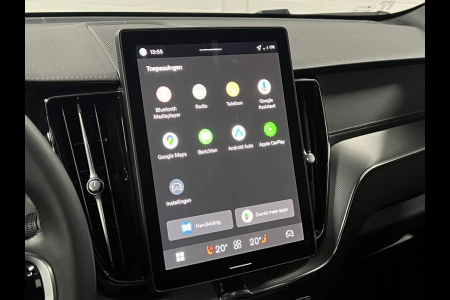 Volvo XC60 2.0 T8 Plug-in hybrid AWD Ultra Black Edition Luchtvering | Open dak | Adapt. cruise control | Harman Kardon | 360° Camera | Head-up | Pilot assist