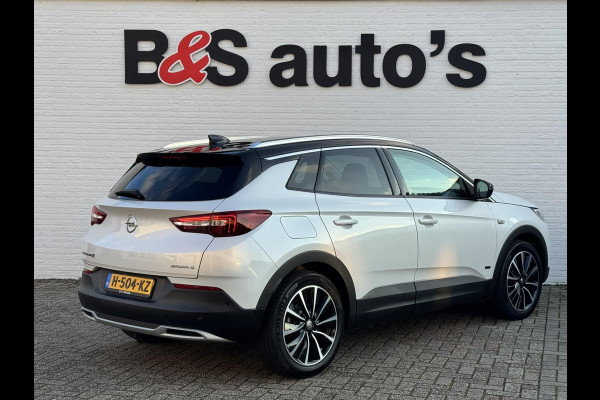 Opel Grandland X 1.6 Turbo Hybrid4 Ultimate AWD Climate Cruise Stoelverwarming/-ventilatie Navi Sensoren+camera Apple / Android