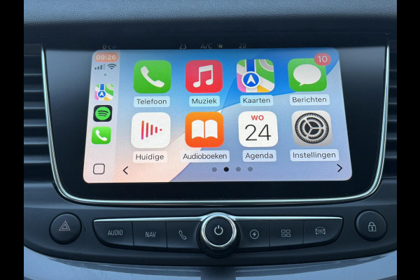 Opel Grandland X 1.6 Turbo Hybrid4 Ultimate AWD Climate Cruise Stoelverwarming/-ventilatie Navi Sensoren+camera Apple / Android