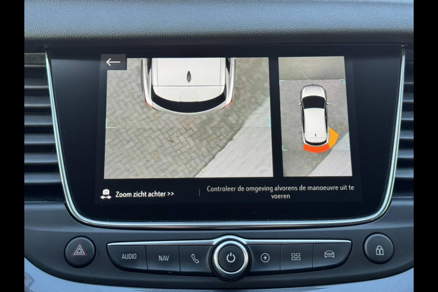 Opel Grandland X 1.6 Turbo Hybrid4 Ultimate AWD Climate Cruise Stoelverwarming/-ventilatie Navi Sensoren+camera Apple / Android