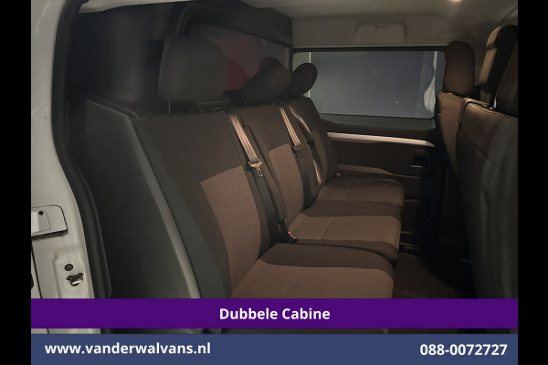 Opel Vivaro 2.0 CDTI 123pk L3H1 Dubbele cabine Euro6 Airco | 6-Zits | Camera | Navigatie | Apple Carplay Android Auto, Cruisecontrol, Trekhaak, Parkeersensoren