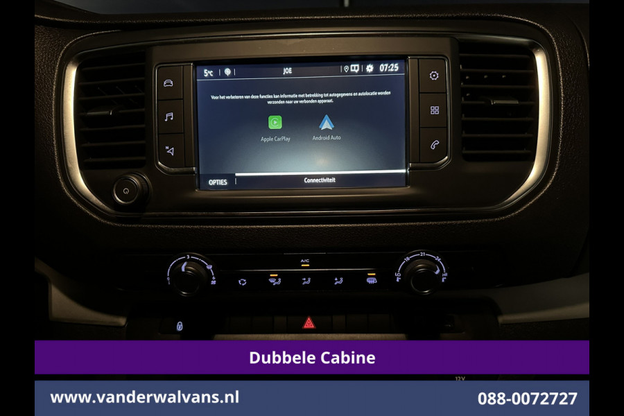 Opel Vivaro 2.0 CDTI 123pk L3H1 Dubbele cabine Euro6 Airco | 6-Zits | Camera | Navigatie | Apple Carplay Android Auto, Cruisecontrol, Trekhaak, Parkeersensoren
