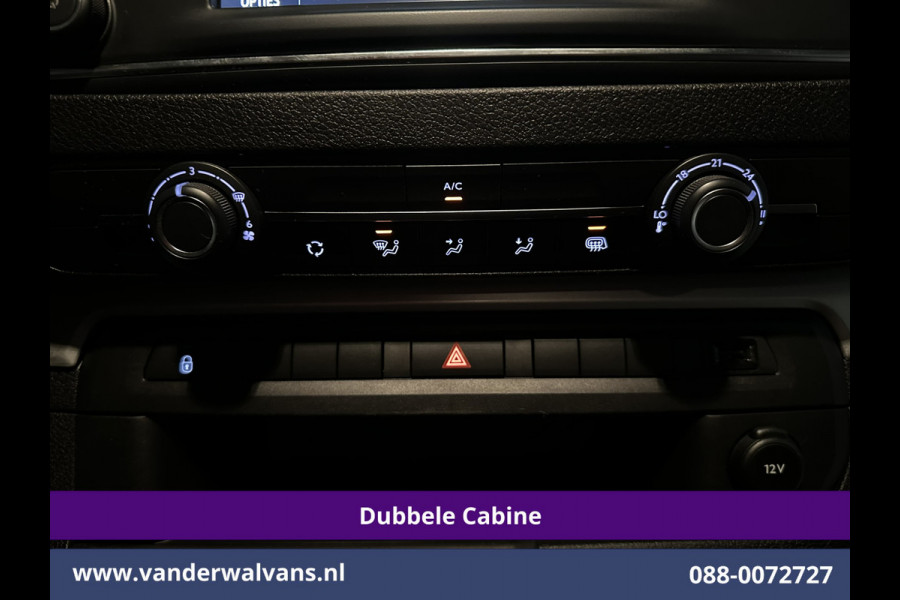 Opel Vivaro 2.0 CDTI 123pk L3H1 Dubbele cabine Euro6 Airco | 6-Zits | Camera | Navigatie | Apple Carplay Android Auto, Cruisecontrol, Trekhaak, Parkeersensoren