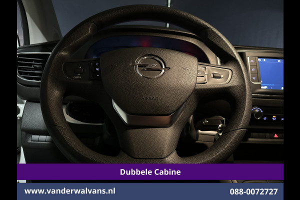 Opel Vivaro 2.0 CDTI 123pk L3H1 Dubbele cabine Euro6 Airco | 6-Zits | Camera | Navigatie | Apple Carplay Android Auto, Cruisecontrol, Trekhaak, Parkeersensoren
