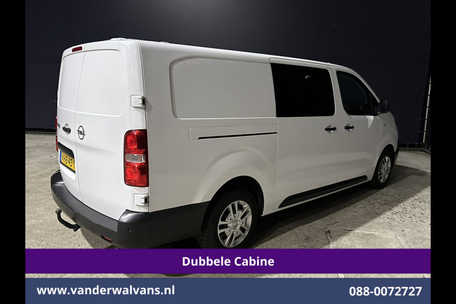 Opel Vivaro 2.0 CDTI 123pk L3H1 Dubbele cabine Euro6 Airco | 6-Zits | Camera | Navigatie | Apple Carplay Android Auto, Cruisecontrol, Trekhaak, Parkeersensoren