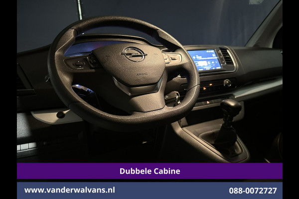 Opel Vivaro 2.0 CDTI 123pk L3H1 Dubbele cabine Euro6 Airco | 6-Zits | Camera | Navigatie | Apple Carplay Android Auto, Cruisecontrol, Trekhaak, Parkeersensoren