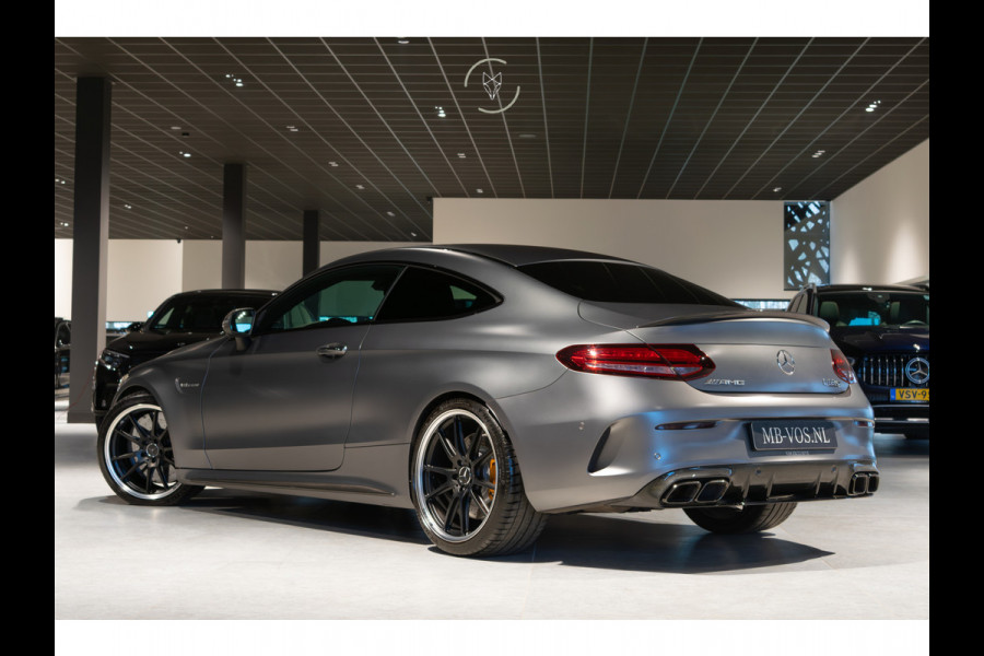 Mercedes-Benz C-Klasse Coupé AMG 63 S Ceramic|Matte lak|Aerodynamica|Full Carbon|Performance stoelen|Burmester|BTW