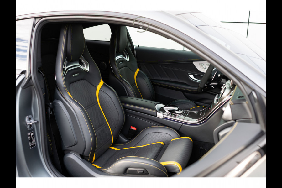 Mercedes-Benz C-Klasse Coupé AMG 63 S Ceramic|Matte lak|Aerodynamica|Full Carbon|Performance stoelen|Burmester|BTW