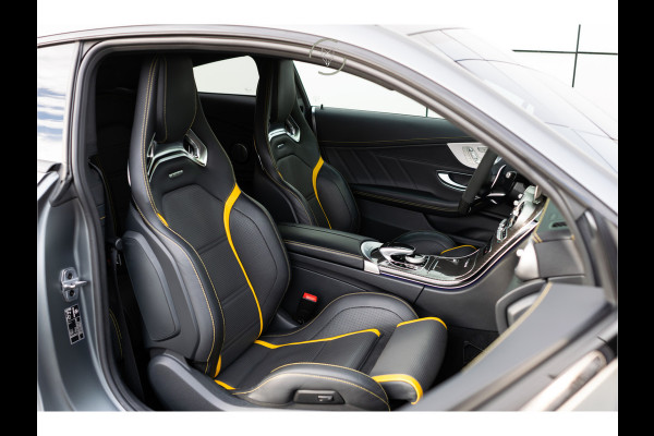 Mercedes-Benz C-Klasse Coupé AMG 63 S Ceramic|Matte lak|Aerodynamica|Full Carbon|Performance stoelen|Burmester|BTW