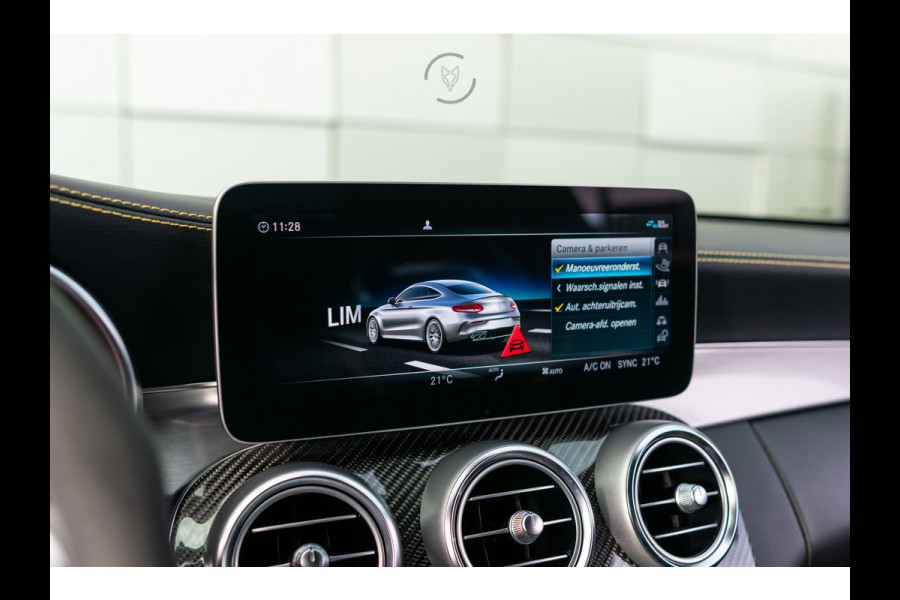 Mercedes-Benz C-Klasse Coupé AMG 63 S Ceramic|Matte lak|Aerodynamica|Full Carbon|Performance stoelen|Burmester|BTW