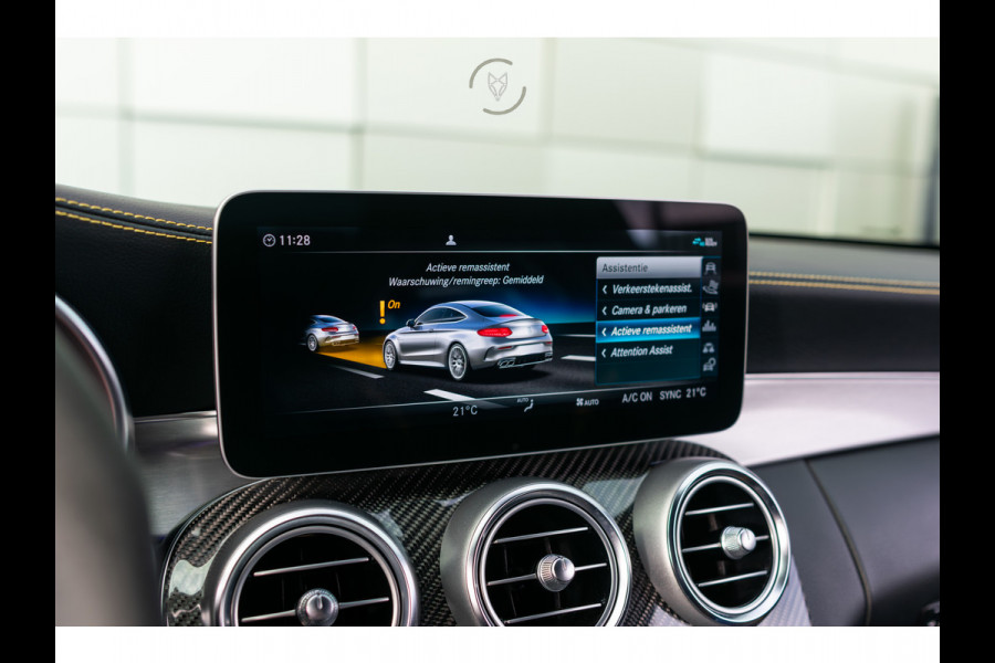 Mercedes-Benz C-Klasse Coupé AMG 63 S Ceramic|Matte lak|Aerodynamica|Full Carbon|Performance stoelen|Burmester|BTW