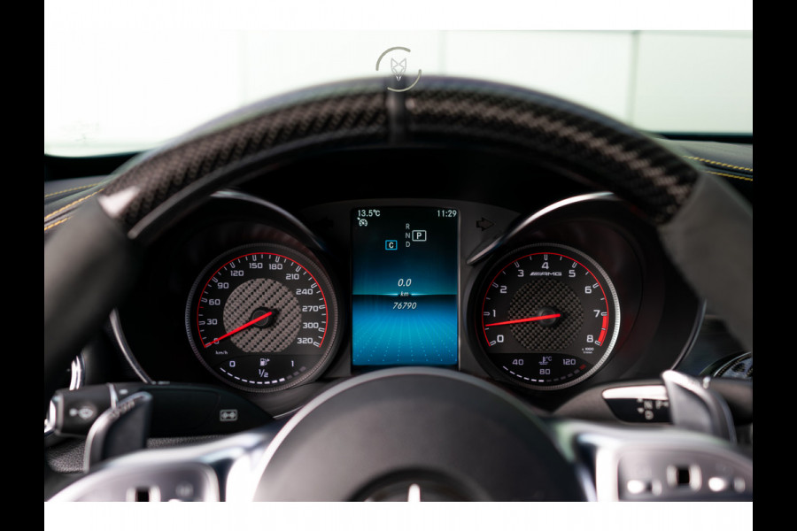 Mercedes-Benz C-Klasse Coupé AMG 63 S Ceramic|Matte lak|Aerodynamica|Full Carbon|Performance stoelen|Burmester|BTW