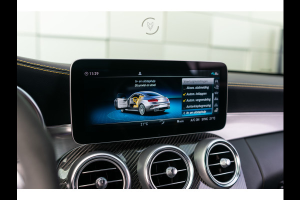 Mercedes-Benz C-Klasse Coupé AMG 63 S Ceramic|Matte lak|Aerodynamica|Full Carbon|Performance stoelen|Burmester|BTW